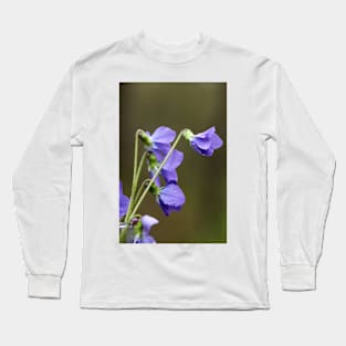 Blue flowers Long Sleeve T-Shirt